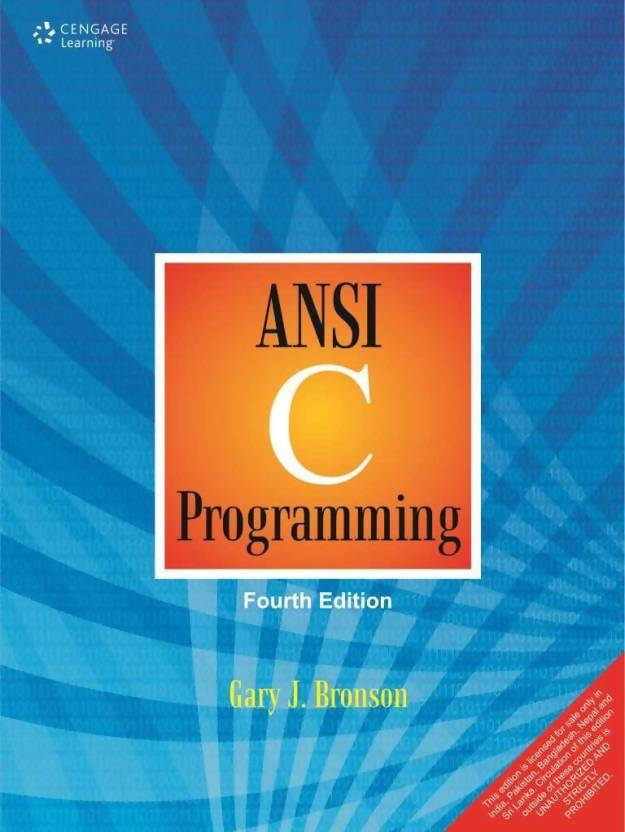ANSI C PROGRAMMING