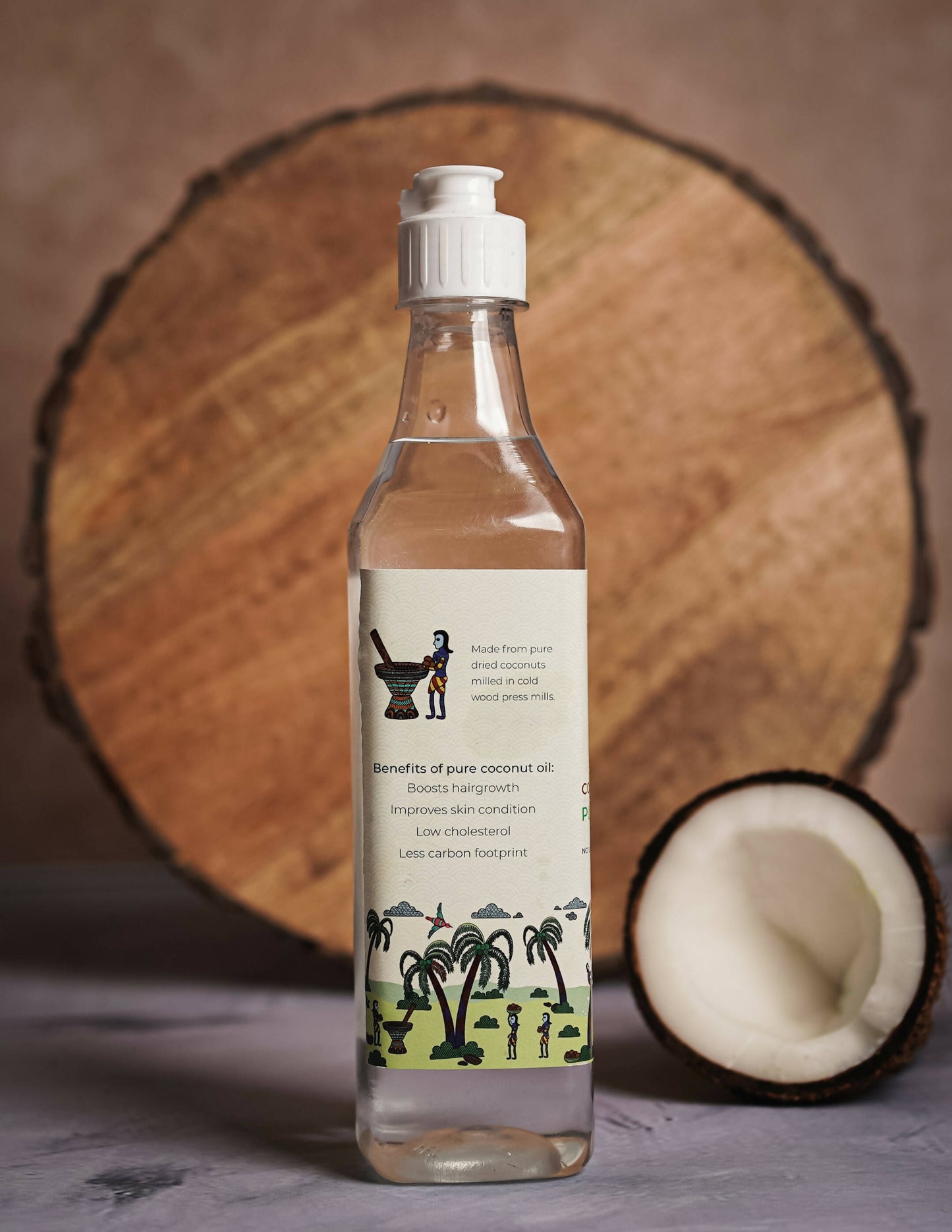 WOODPRESSED COCONUT OIL